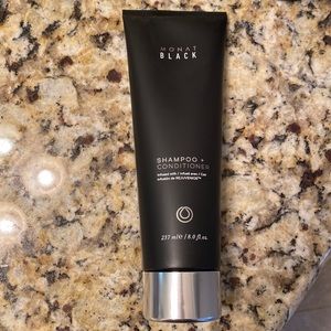Monat Black Shampoo + Conditioner in one 8 oz sealed